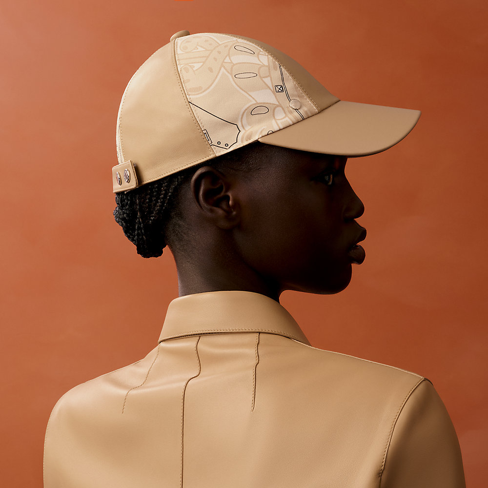 ほぼ未使用✨HERMES セレナ エプロンドール キャップ カシミア100% キャスケット-《セレナ・